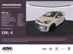 Pure white Gebraucht 2022 VW up! move up! Kleinwagen | 12.930 € (Fairer Preis)