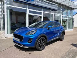 Dynamicblau metallic (metallic) Gebraucht 2021 Ford Puma Titanium Coupé | 19.900 € (Guter Preis)