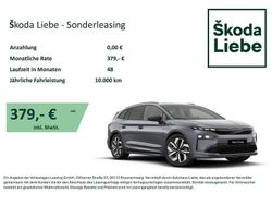 Grau Gebraucht 2025 Skoda Enyaq iV SportLine SUV | 42.950 € (Fairer Preis)