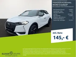 Polar weiß Gebraucht 2022 DS Automobiles DS3 Crossback E-Tense Performance Line Plus SUV | 18.980 € (Fairer Preis)