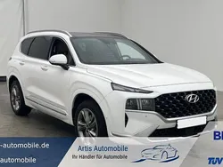 Weiß Gebraucht 2021 Hyundai Santa Fe Trend SUV | 38.590 € (Teuer)