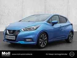 Blau blue Gebraucht 2019 Nissan Micra 360º Kleinwagen | 13.480 € (Fairer Preis)