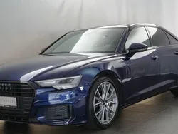 Blau (navarrablau metallic) Gebraucht 2020 Audi A6 S-Line Limousine | 37.990 € (Guter Preis)