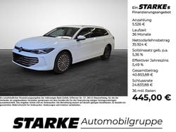 Aquamarinblau metallic (metallic) Gebraucht 2021 VW Passat Elegance+ Kombi | 41.330 €