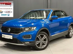 Ravennablau metallic Gebraucht 2021 VW T-Roc Cabriolet Style Cabrio | 25.890 € (Fairer Preis)