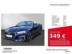 Navarrablau metallic Gebraucht 2024 Audi A5 Cabriolet S-Line Cabrio | 62.990 € (Etwas zu teuer)