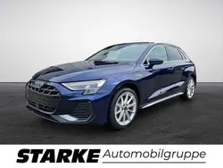 Blau Neu 2025 Audi A3 Sportback e-tron S-Line Limousine | 47.990 € (Fairer Preis)
