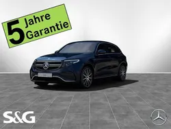 Cavansitblau metallic Gebraucht 2023 Mercedes EQC400 AMG line SUV | 46.890 € (Teuer)