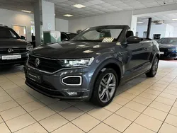 Rauchgrau metallic Gebraucht 2021 VW T-Roc Cabriolet R-line Cabrio | 26.990 € (Fairer Preis)