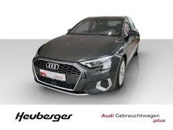 Grau Gebraucht 2024 Audi A3 Sportback Advanced Limousine | 34.950 € (Fairer Preis)