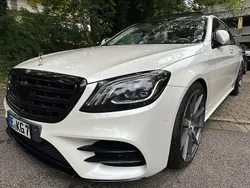 Weiß metallic Gebraucht 2018 Mercedes S400 AMG line Limousine | 47.200 € (Fairer Preis)