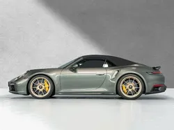 Aventuringrünmet. Gebraucht 2023 Porsche 911 Turbo S Cabriolet Cabrio | 259.992 € (Fairer Preis)