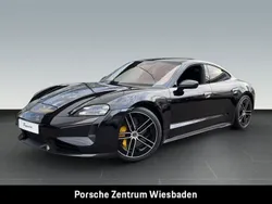 Tiefschwarzmetallic Neu 2024 Porsche Taycan Turbo S Limousine | 232.638 €