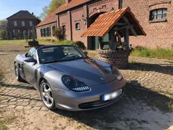 Grau Gebraucht 2003 Porsche 986 Boxster Cabrio | 17.500 €