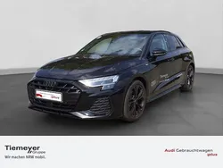 Mythosschwarz metallic Gebraucht 2025 Audi A3 S-Line Limousine | 38.980 € (Guter Preis)