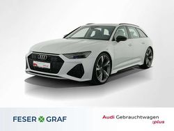 Gletscherweiß metallic Gebraucht 2022 Audi RS6 Ambiente Kombi | 83.880 € (Superpreis)