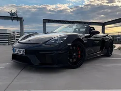 Schwarz Gebraucht 2021 Porsche 718 Spyder Cabrio | 112.000 €