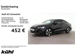 Mythosschwarz metallic Neu 2025 Audi A3 S-Line Limousine | 39.390 € (Fairer Preis)