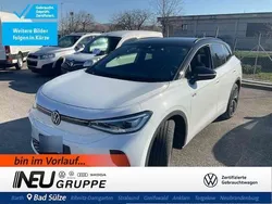 Gletscherweiß schwarz (metallic) Gebraucht 2023 VW ID.4 GTX SUV | 37.489 € (Superpreis)