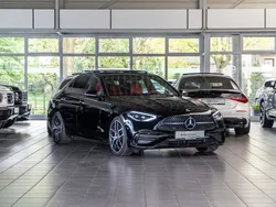 Schwarz Neu 2024 Mercedes C300 AMG Limousine | 61.990 € (Teuer)