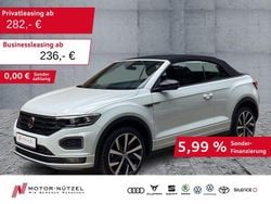 Weiß Gebraucht 2021 VW T-Roc Cabriolet R-line Cabrio | 21.990 € (Fairer Preis)