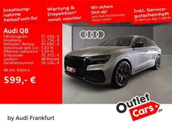 Florettsilber metallic Gebraucht 2021 Audi Q8 Ambiente SUV | 57.950 € (Guter Preis)