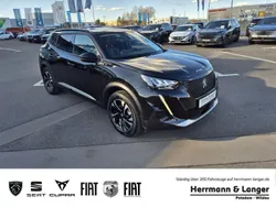Onyx schwarz Gebraucht 2021 Peugeot e-2008 Allure SUV | 16.999 € (Fairer Preis)