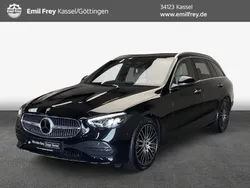 Obsidianschwarz metallic Gebraucht 2023 Mercedes C200 Avantgarde Kombi | 36.400 € (Fairer Preis)