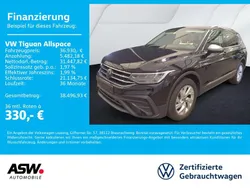 Deep black perleffekt Gebraucht 2024 VW Tiguan Allspace S SUV | 36.930 € (Guter Preis)