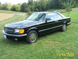 Schwarz Gebraucht 1989 Mercedes 560 Coupé | 26.900 €