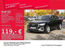 Mythosschwarz metallic Gebraucht 2023 Audi Q2 S-Line SUV | 19.997 € (Guter Preis)