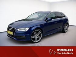 Blau Gebraucht 2015 Audi A3 Sportback S-Line Kleinwagen | 16.480 € (Fairer Preis)