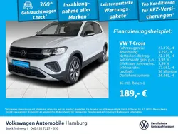 0q pure white Gebraucht 2024 VW T-Cross Goal SUV | 27.370 € (Fairer Preis)