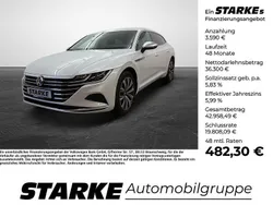 Weiß (oryxweiß perlmutteffekt) Gebraucht 2023 VW Arteon Elegance Kombi | 39.890 € (Etwas zu teuer)