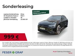 Mythosschwarz metallic Gebraucht 2024 Audi Q8 e-tron S-Line SUV | 86.990 €