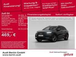 Mythosschwarz metallic Gebraucht 2025 Audi Q4 e-tron Ambiente SUV | 58.200 €