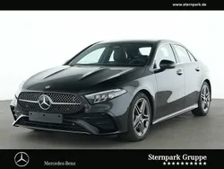 Lack kosmosschwarz Gebraucht 2024 Mercedes A220 AMG Limousine | 36.990 € (Fairer Preis)