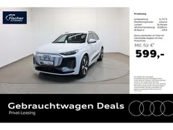 Gletscherweiß metallic Gebraucht 2024 Audi Q6 e-tron S-Line SUV | 68.880 € (Superpreis)