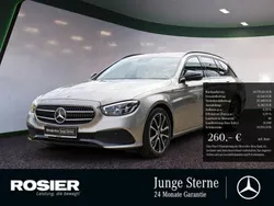 Silber / mojavesilber (metallic) Gebraucht 2021 Mercedes E200 Avantgarde Kombi | 36.770 € (Fairer Preis)