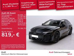 Mythosschwarz metallic Gebraucht 2025 Audi A6 Ambiente Kombi | 66.989 € (Fairer Preis)