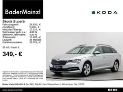 Brillantsilber metallic Gebraucht 2022 Skoda Superb Ambition Kombi | 28.930 € (Fairer Preis)