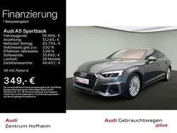 Grau Gebraucht 2024 Audi A5 Sportback S-Line Limousine | 55.999 €