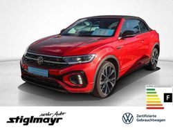 Kings red metallic schwarz Gebraucht 2022 VW T-Roc Cabriolet R-line Cabrio | 26.770 € (Guter Preis)