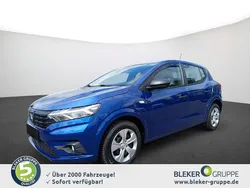 Stahlblau Gebraucht 2021 Dacia Sandero Essentiel Kleinwagen | 11.990 € (Guter Preis)