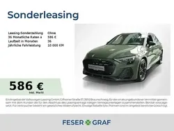 Distriktgrün metallic Neu 2025 Audi A3 Sportback e-tron Ambiente Limousine | 46.199 € (Teuer)