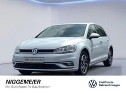 White silver metallic (metallic) Gebraucht 2019 VW Golf VII Join Limousine | 15.380 € (Fairer Preis)