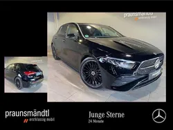 Unilack nachtschwarz Gebraucht 2024 Mercedes A200 AMG Limousine | 36.490 € (Etwas zu teuer)