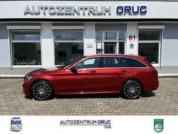Rot Gebraucht 2019 Mercedes C400 AMG line Limousine | 29.980 € (Guter Preis)