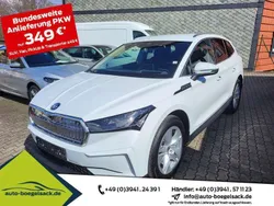Moonweiã perleffekt Gebraucht 2023 Skoda Enyaq iV Suite SUV | 49.945 € (Teuer)