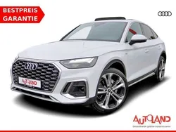 Gletscherweissmet. (metallic) Gebraucht 2023 Audi Q5 Sportback S-Line SUV | 45.490 € (Guter Preis)